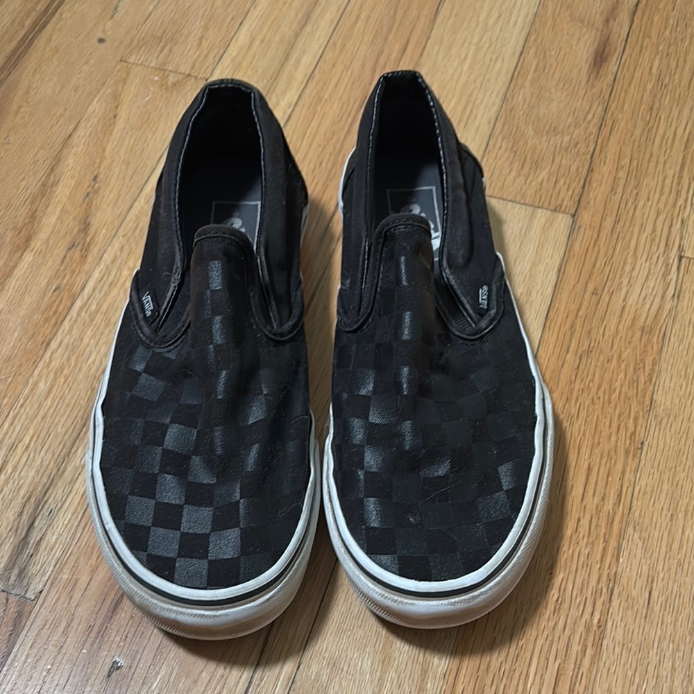 Vans Black Slip-On Sneakers